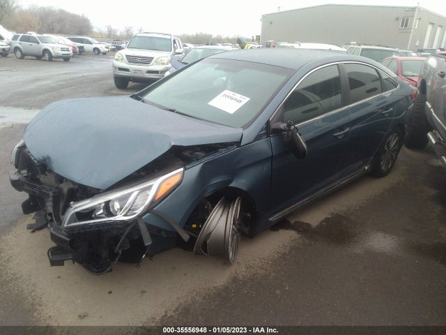 Hyundai Sonata Sport 2017 5NPE34AF3HH452756 Image 2