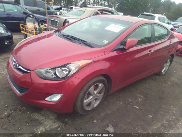2013 HYUNDAI ELANTRA GLS VIN: KMHDH4AE2DU492889