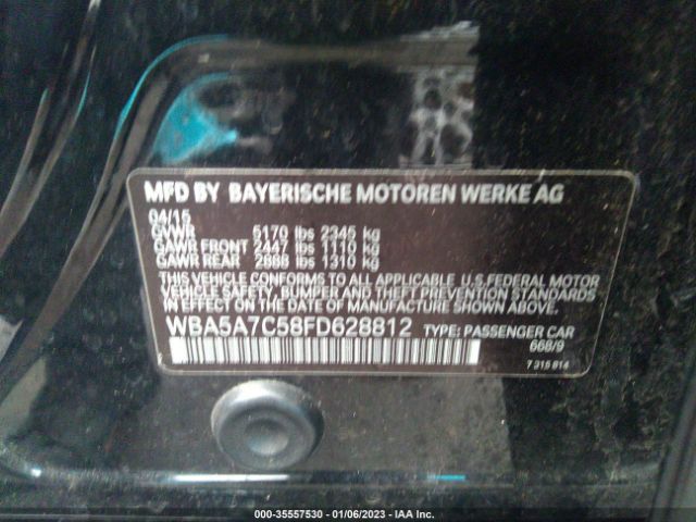 WBA5A7C58FD628812 BMW 5 Series 528i Xdrive