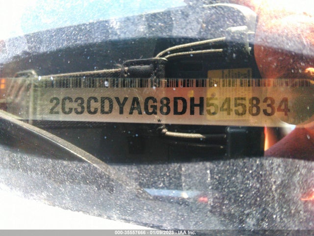 2013 DODGE CHALLENGER SXT PLUS VIN: 2C3CDYAG8DH545834