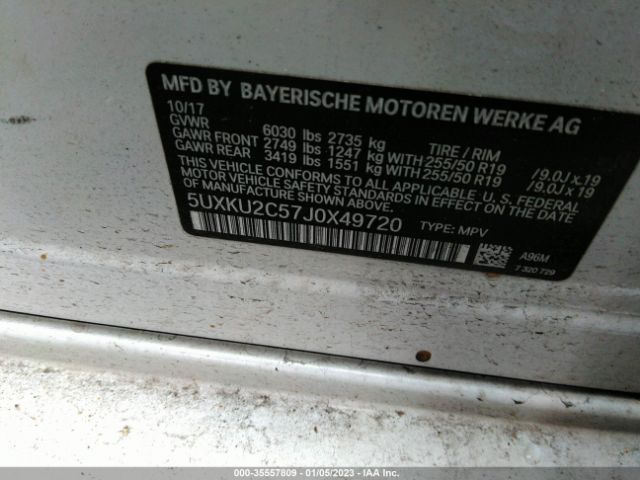 5UXKU2C57J0X49720 BMW X6 Xdrive35i