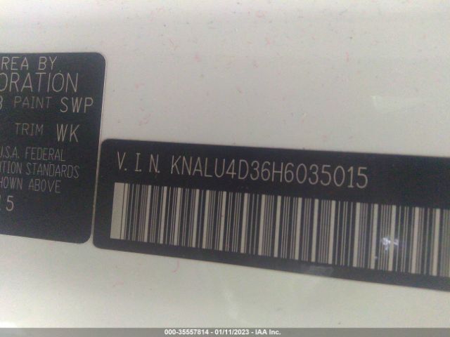 KNALU4D36H6035015 KIA K900 Luxury