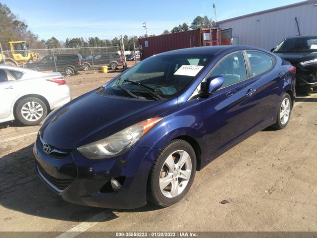 2013 HYUNDAI ELANTRA GLS VIN: 5NPDH4AEXDH258370
