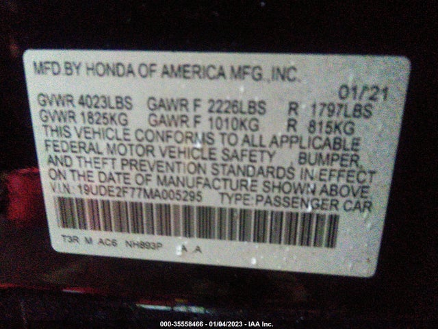 Acura Ilx Package 2021 19UDE2F77MA005295 Image 9