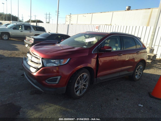 2015 FORD EDGE TITANIUM VIN: 2FMTK3K89FBB47335