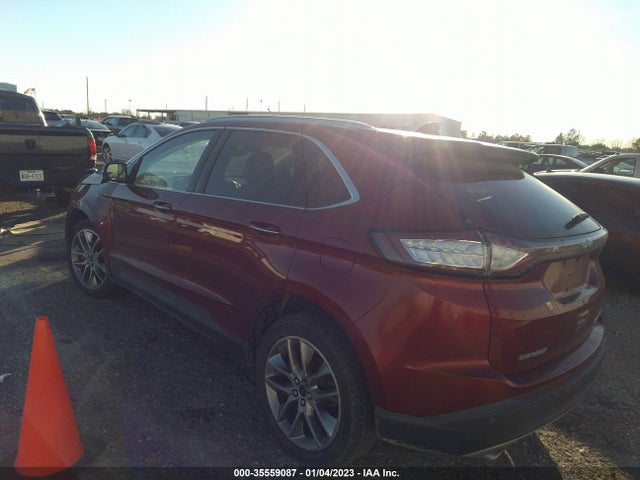 2015 FORD EDGE TITANIUM VIN: 2FMTK3K89FBB47335