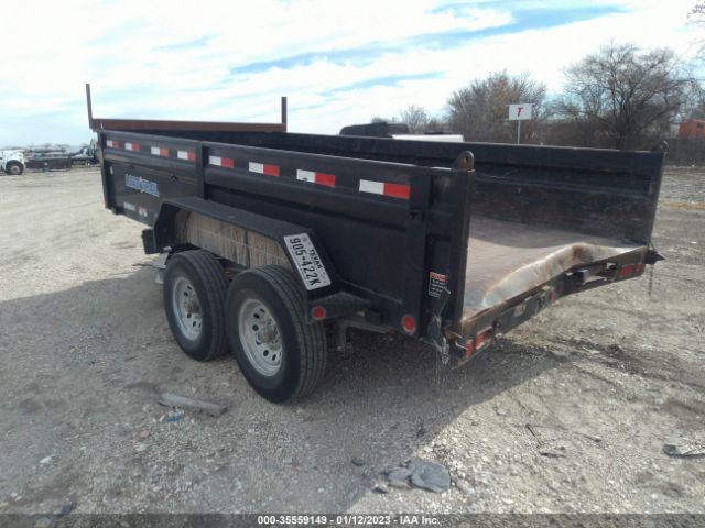 2015 LOAD TRAIL 14' DUMP TRAILER VIN: 4ZEDT1429F1088894