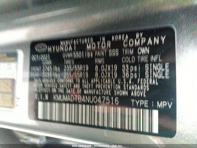 2022 Genesis GV70, VIN: KMUMADTB4NU047516