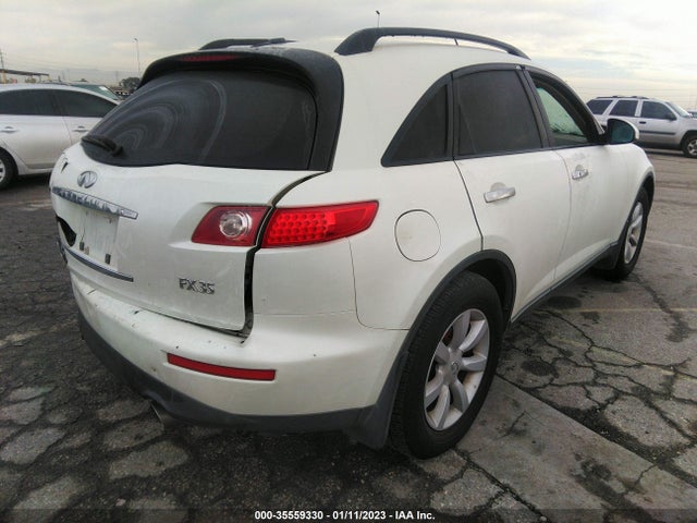 2004 INFINITI FX35 VIN: JNRAS08U04X105673