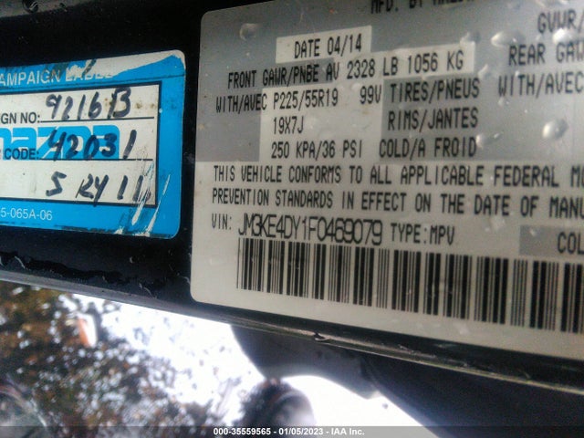 2015 Mazda CX-5, VIN: JM3KE4DY1F0469079