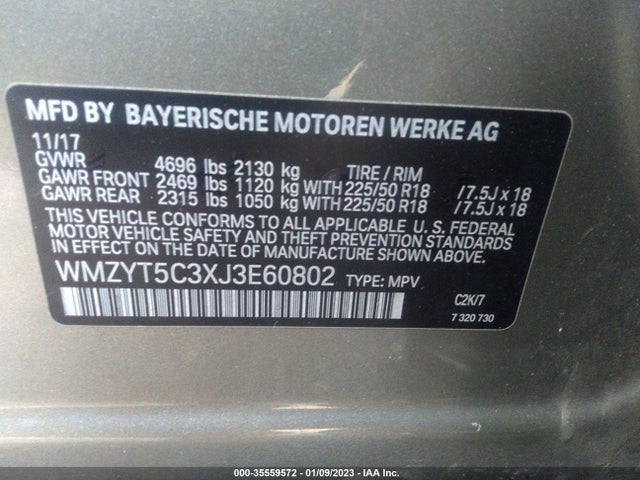 WMZYT5C3XJ3E60802 Mini Countryman