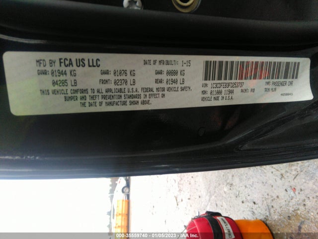 Dodge DART GT 2015 1C3CDFEB3FD253737 Image 9