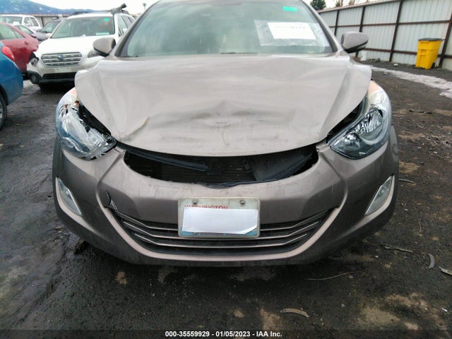 2012 HYUNDAI ELANTRA LIMITED PZEV VIN: 5NPDH4AE3CH119275