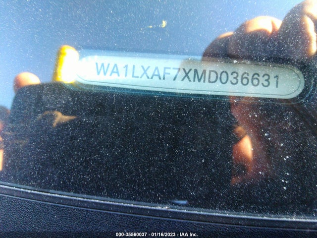 2021 Audi Q7, VIN: WA1LXAF7XMD036631
