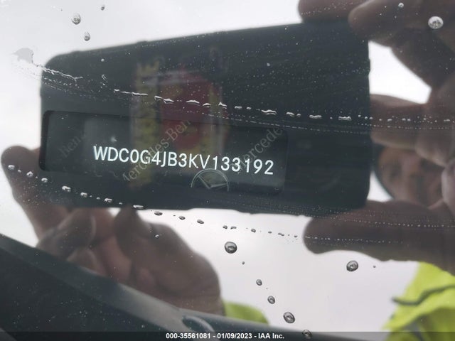 2019 Mercedes-Benz GLC-Class, VIN: WDC0G4JB3KV133192
