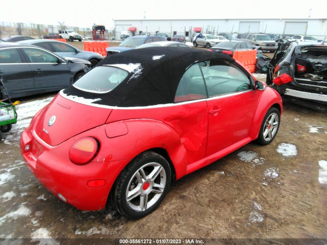 2005 VOLKSWAGEN NEW BEETLE CONVERTIBLE GLS VIN: 3VWCD31Y95M309197