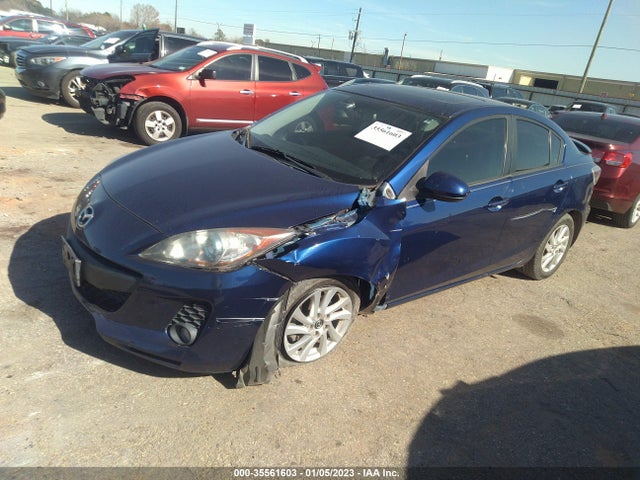 2013 MAZDA MAZDA3 I GRAND TOURING VIN: JM1BL1W73D1763933