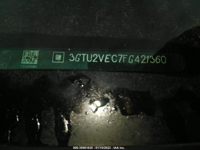 3GTU2VEC7FG421360 GMC Sierra 1500 Slt