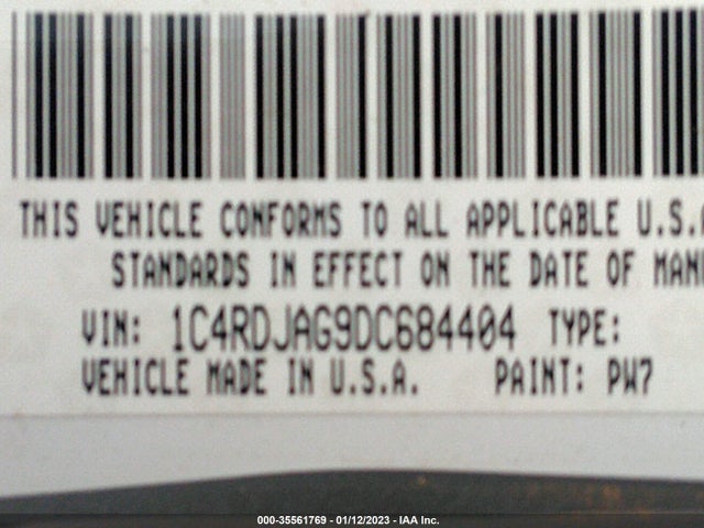 Dodge Durango Sxt 2013 1C4RDJAG9DC684404 Image 10