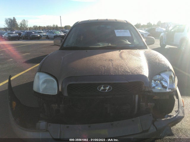 2004 HYUNDAI SANTA FE GLS VIN: KM8SC13D64U731501