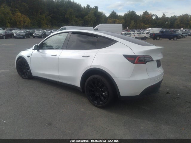 2021 TESLA MODEL Y LONG RANGE VIN: 5YJYGDEE0MF102190