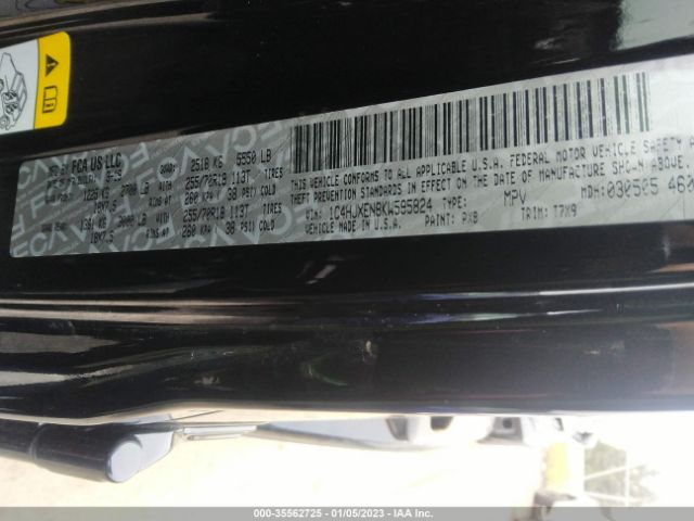1C4HJXEN8KW595824 Jeep Wrangler Unlimited Sahara