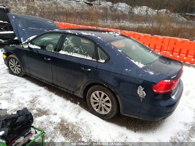 2012 VOLKSWAGEN PASSAT S W/APPEARANCE VIN: 1VWAP7A37CC095092