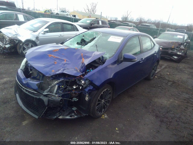 2016 TOYOTA COROLLA L/LE/S/S PLUS/LE PLUS VIN: 2T1BURHEXGC664968