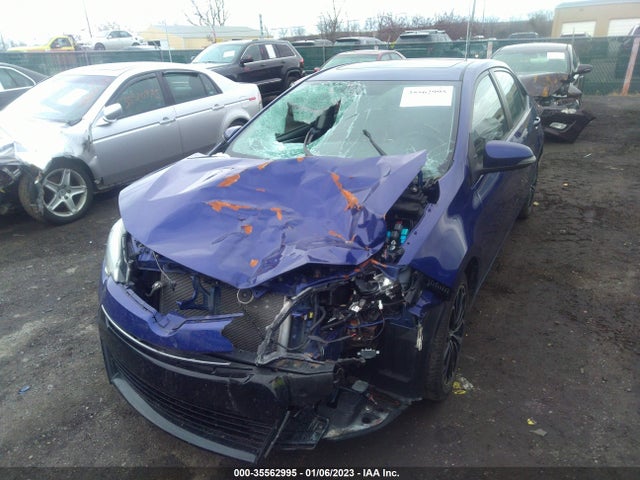 2016 TOYOTA COROLLA L/LE/S/S PLUS/LE PLUS VIN: 2T1BURHEXGC664968