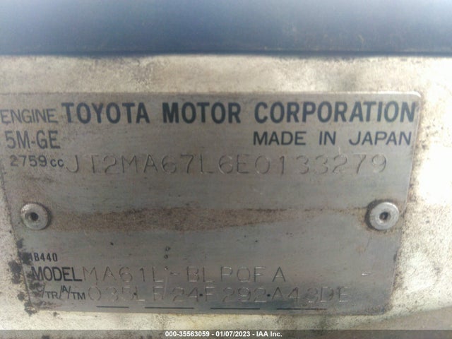 Toyota Supra 1984 JT2MA67L6E0133279 Image 10