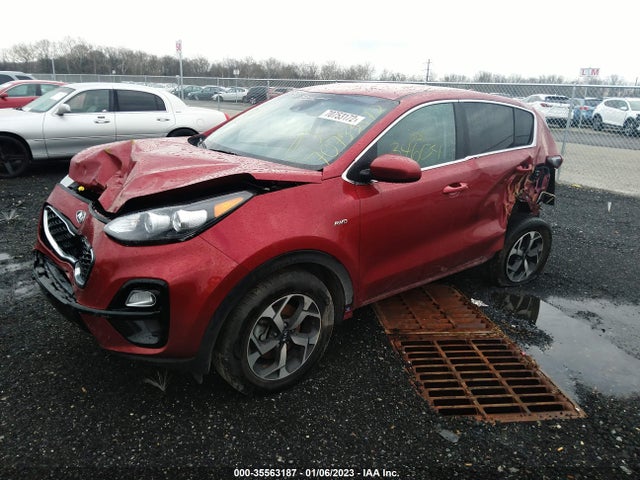 2022 KIA SPORTAGE LX VIN: KNDPMCAC8N7003322