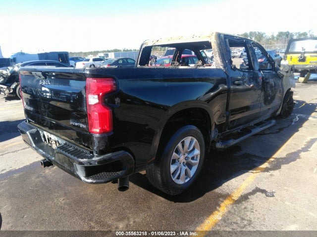 Chevrolet Silverado 1500 Custom 2021 1GCPWBEH5MZ386164 Image 4