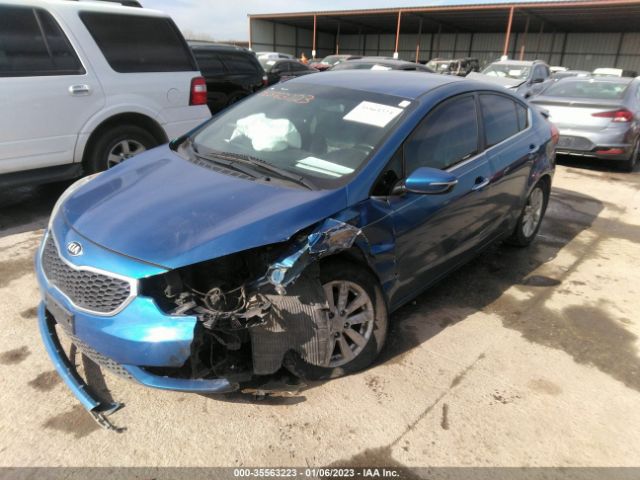 KNAFX4A88E5114725 KIA FORTE EX