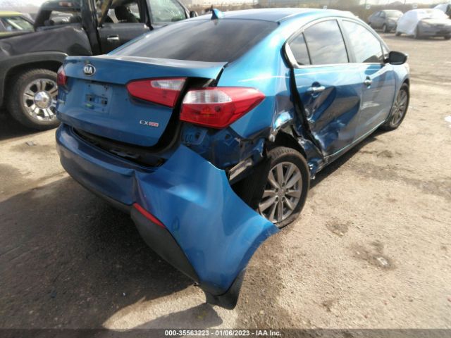 KNAFX4A88E5114725 KIA FORTE EX
