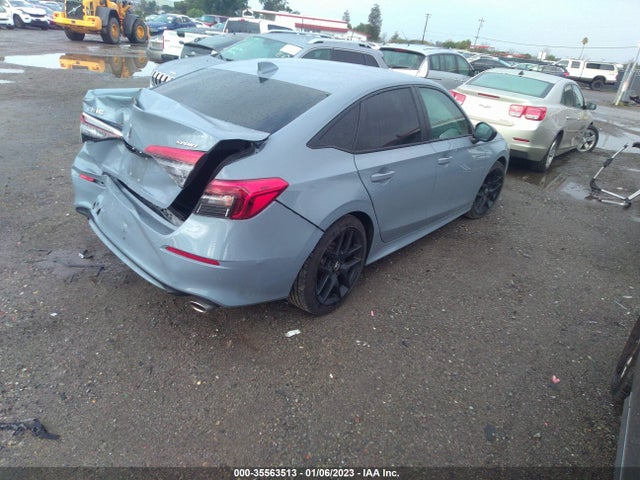 2022 HONDA CIVIC SEDAN SPORT VIN: 2HGFE2F58NH555129