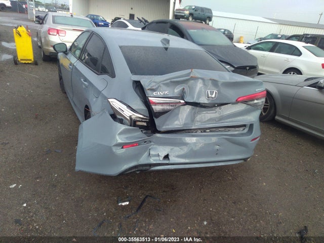 2022 HONDA CIVIC SEDAN SPORT VIN: 2HGFE2F58NH555129