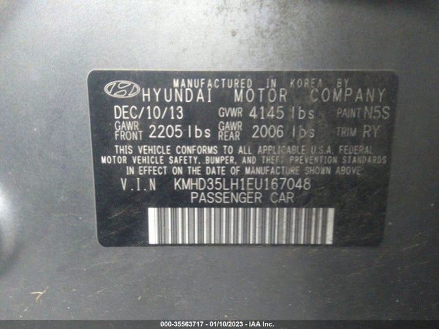 Hyundai ELANTRA GT 2014 KMHD35LH1EU167048 Image 9