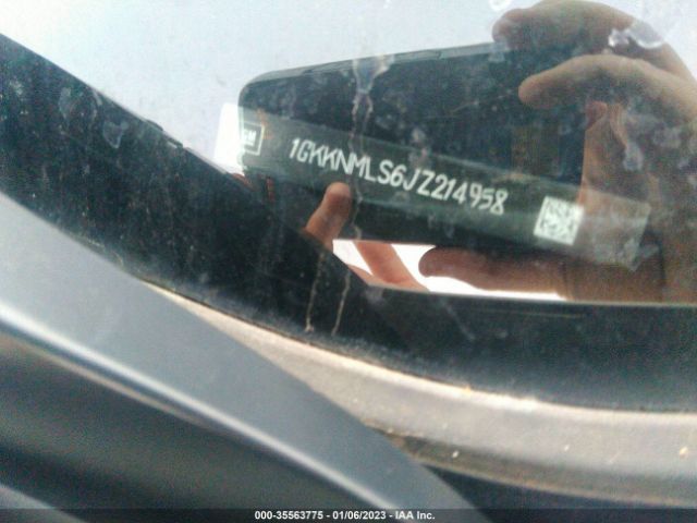 1GKKNMLS6JZ214958 GMC ACADIA SLT