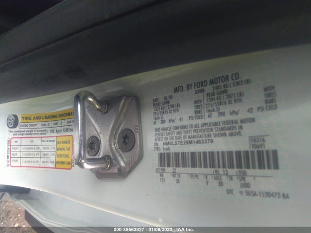 2021 Ford Transit Connect, VIN: NM0LS7E29M1483379