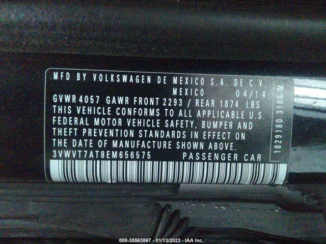 3VWVT7AT8EM656575 Volkswagen Beetle Coupe 2.0t Turbo R-line