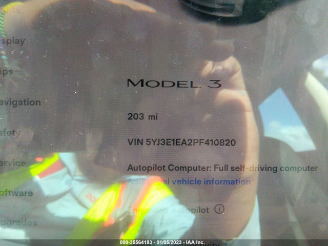 Tesla MODEL 3 2023 5YJ3E1EA2PF410820 Image 9