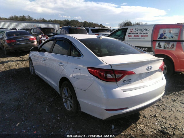 2016 HYUNDAI SONATA 2.4L SE VIN: 5NPE24AF7GH307382