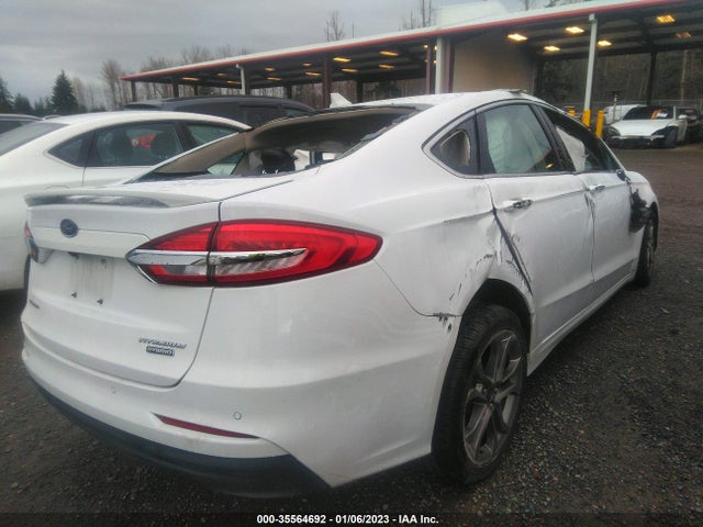 2020 FORD FUSION HYBRID TITANIUM VIN: 3FA6P0RU6LR157313