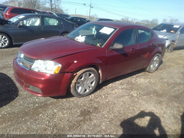 2014 DODGE AVENGER SE VIN: 1C3CDZAB4EN168938