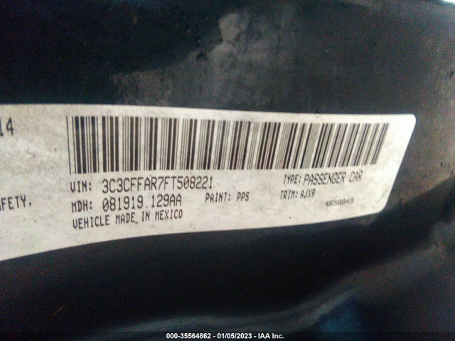 3C3CFFAR7FT508221 Fiat 500 POP