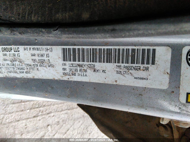 Dodge AVENGER SE 2014 1C3CDZAB0EN147570 Image 9
