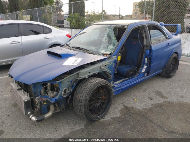 2006 SUBARU IMPREZA SEDAN WRX STI VIN: JF1GD70656L522636