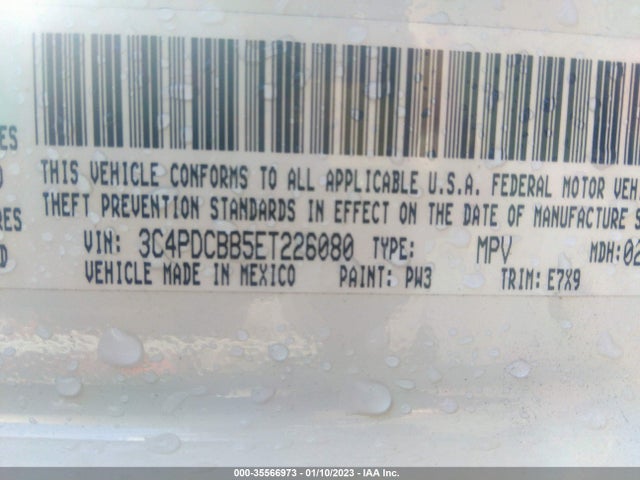 Dodge Journey Sxt 2014 3C4PDCBB5ET226080 Image 10