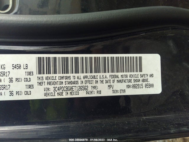Dodge Journey Sxt 2014 3C4PDCBG0ET126562 Image 11