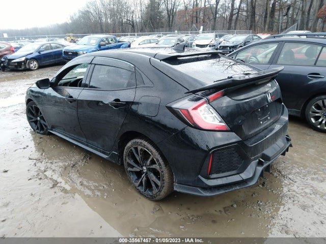 2019 HONDA CIVIC HATCHBACK SPORT VIN: SHHFK7H41KU422334